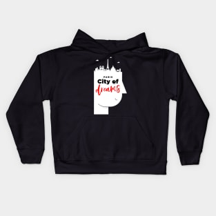 Paris City of Dreams Kids Hoodie